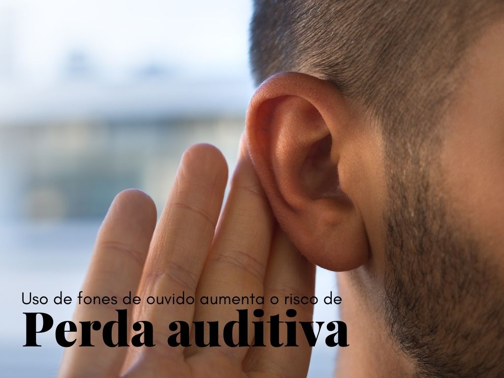 Uso de fones de ouvido aumenta o risco de perda auditiva